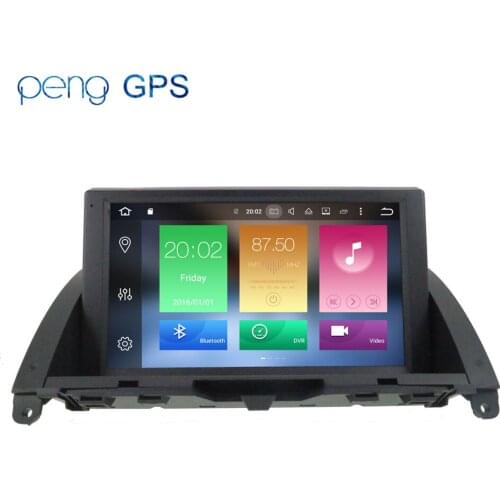 Android 9.0 Car Radio Stereo Headunit GPS Navi for MERCEDES-BENZ C klasse W204 2007 2008-2011 no Car DVD Player Multimedia Video