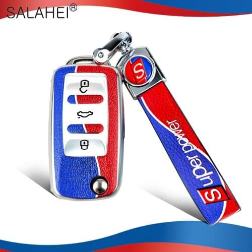 TPU Car Key Cover Case For Volkswagen VW POLO Tiguan Passat B5 B6 B7 Golf EOS Scirocco Jetta MK6 Octavia Full Cover Accessories