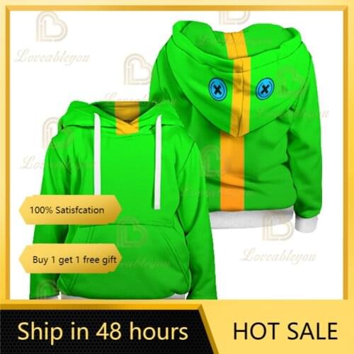 Leon Kids Hoodie 2020 New Summer Clothes for Girls Boys Hot Game Star Crow Browl Short Sleeve Tee Tops