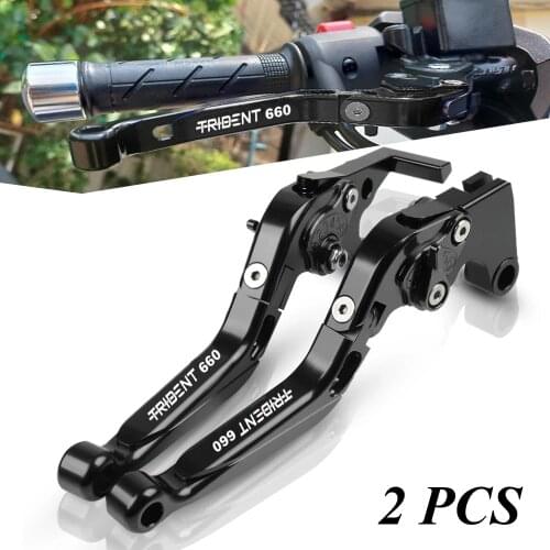 For Triumph Trident 660 2021 Motorcycle CNC Aluminum Adjustable Brakes Clutch Levers