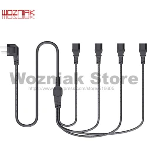 QianLi New Release Power Cable Power 4 in 1 Extension Cord Universal For 936 Soldering Station Computer Laptop Power Cord