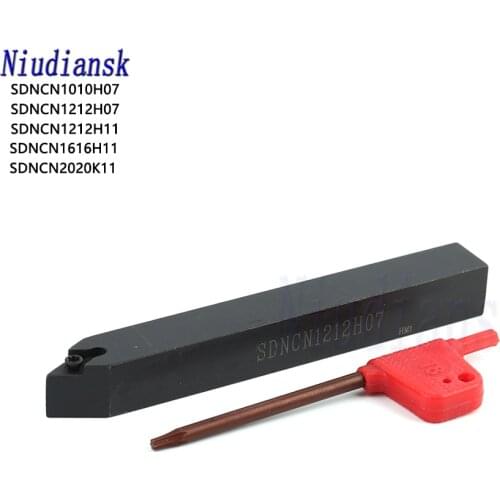 SDNCN1212H07 SDNCN2020K11 Turning Arbor 10mm 12mm 16mm 20mm CNC Lathe Cutter Bar Carbide Insert External Boring Tools Toolholder