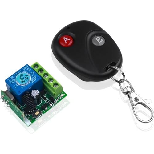 Kebidu 433Mhz Universal Wireless Remote Control Switch RF Transmitter Relay Receiver Module Electric Copy Controller Cloning