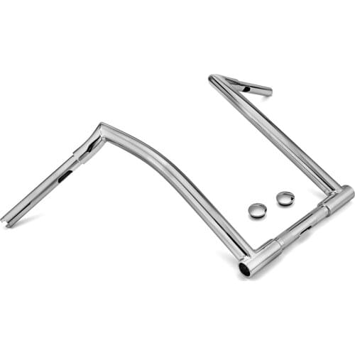 Motorbike Accessories For Harley Dyna Softail Sportster XL 883 1200 Road Glide 1998-2013 16" Ape Hanger Triple Plating Handlebar