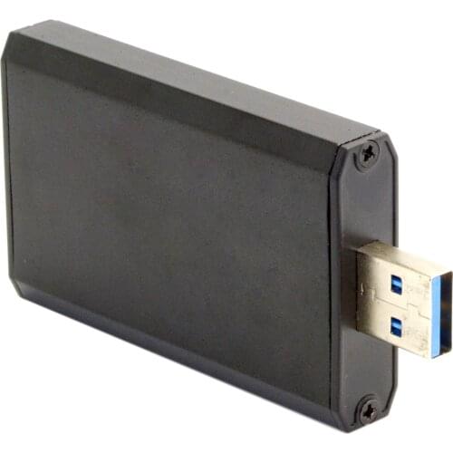 MSATA SSD Converter Card Mini PCI-E mSATA to USB 3.0 External SSD PCBA Adapter Conveter Card with Enclosure