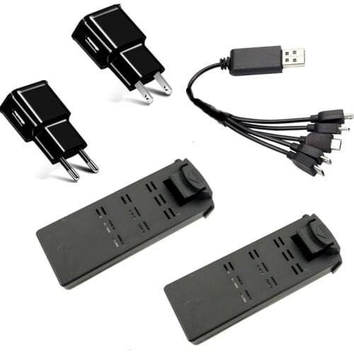 Original 3.7V 800mah Lipo Battery + Charger for YH-19 YH-19HW JD20 RC Drone Quadcopter Accessories Rechargeable lipo battery