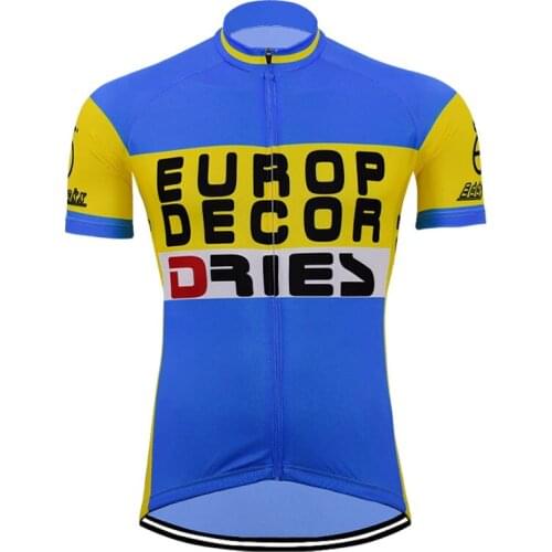 Hot Breathable blue Mens Cycling Jersey Maillot Ciclismo Short Sleeve Summer Quick Dry Pro Team road Racing cycling clothing