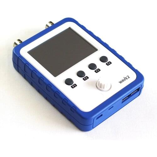 WAVE2 Portable Digital Oscilloscope 2 Channel 0-200KHz Signal Generator Assembled 2.4" Touch Screen