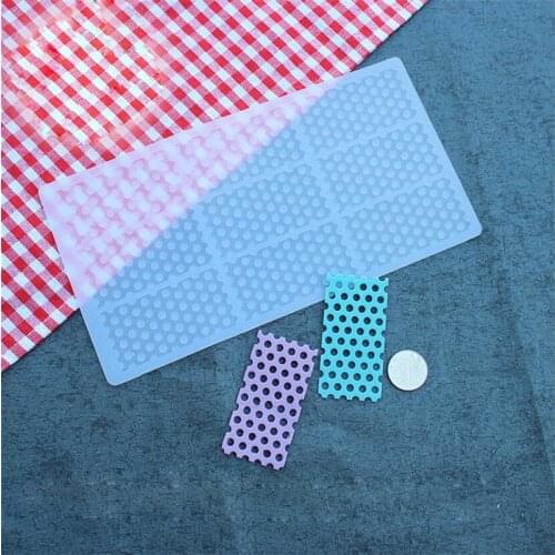 Honeycomb Silicone Mold Cake Decorating Tools SugarCraft Cupcake Chocolate Mould Decor Muffin Topper Pastry Baking Stencil DIY