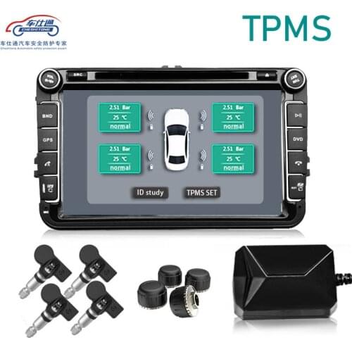 USB Android TPMS tire pressure monitor/Android navigation tire pressure monitoring alarm system/wireless transmission TPMS