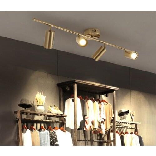 Led Track Light Clothing Shop Windows Showrooms Exhibition Spotlight Cob Led Ceiling Rail Spot Lamp Traditional Collection Light