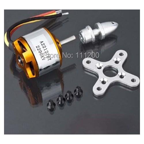 XXD A2212 KV2200 Brushless Outrunner Motor 6T for RC Aircraft KK QuadCopter UFO