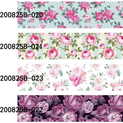 FLRARIBBONS 22mm 25mm 38mm 75mm flower ribbon