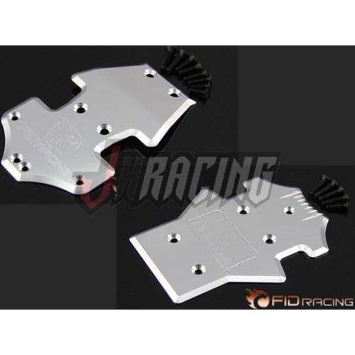 CNC precision machining all metal lightweight front and rear chassis guard for LOSI 5IVE-T ROVAN ROFUN LT KM X2