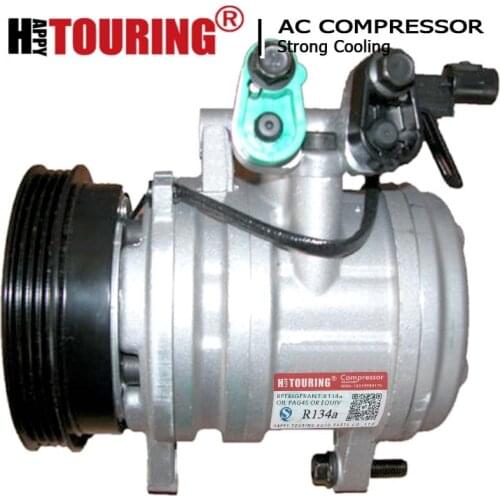 For hyundai ac compressor Hyundai Atos Prime MX Getz 977011C100 9770107500 F500DB3AA06 F500KP1AA03 F500KP1AA06 F500KP1AA07