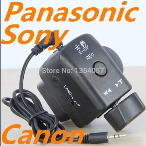 DSLR Pro Controllo Zoom Per NEX-EA50 NX100 MC2500 FS700 PXWFS7 PXW-FS5K Z150 NX5R AX1E 130AC LANC A1C 150P 180A ACC Telecomando