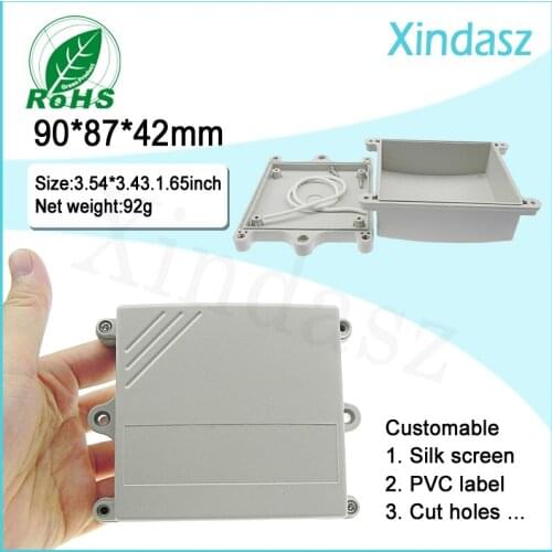 90*87*42mm wall mounting box electronic plastic waterproof plastic box