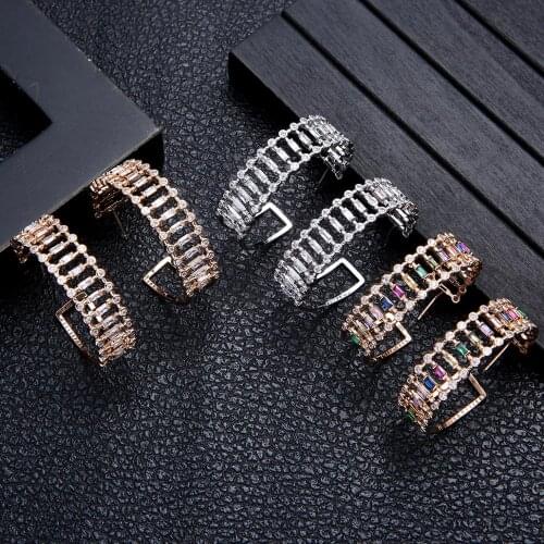 Hacarrie Women's Silver Earrings