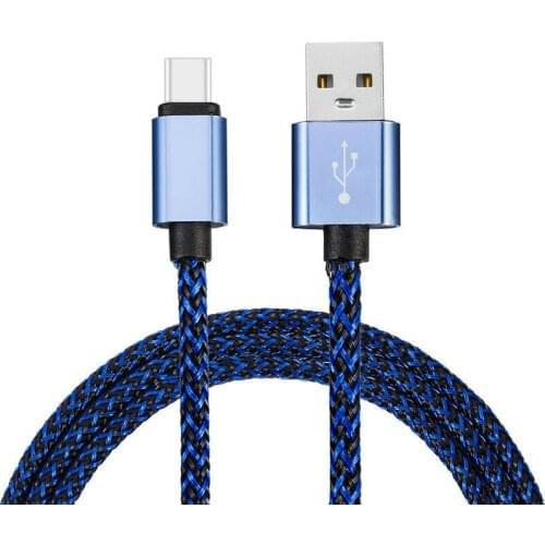 USB Type C Cable 1m Fast Charging Data Sync for Samsung S8 S9 S10 Huawei Mate 20 Plus Xiaomi Nexus 5X USB-C Devices Phone Cables