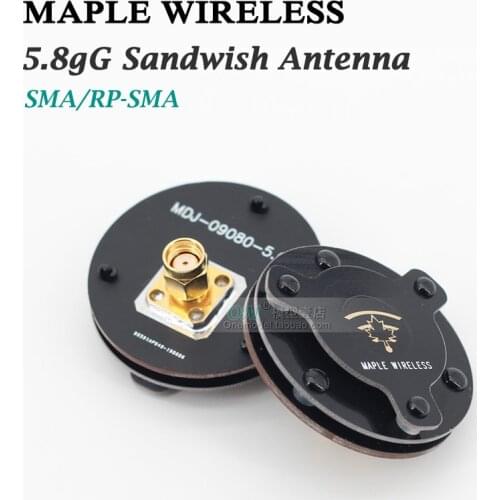 K./ -Maple Wireless Circular Polarization Antenna RC FPV Race Drone Quandcopter Fatshark/Skyzone/EV200D Goggle Glasses Antenna