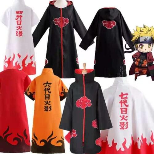 5 photos Akatsuki Uchiha Tobi Obito Akatsuki cosplay costume cloak mask man Woman Halloween cosplay costume hairband