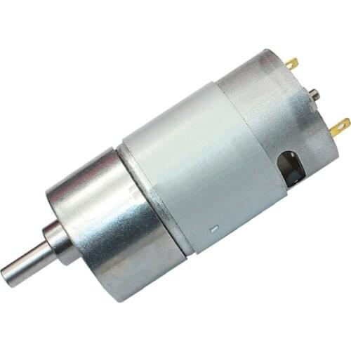37GB545 DC Geared Motor, Large Torque Motor 12v24v, Smart Device Rotary Camera Rocker Motor, CW/CCW, All Metal Gear Motor