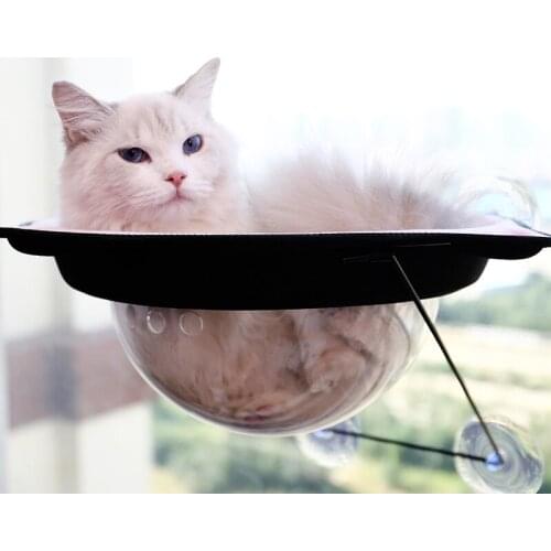 Space Capsule Cat Litter Suction-Cup Cat Hammock Cat Basking In The Sun Window Sill Litter Cat Toys Pet Supplies Cat Bed