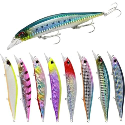1PCS Floating Long shot 135 jerking bait 13.5cm/17g Wobblers Carp Fishing Lures Minnow Pesca Artificial Baits Fishing Tackles