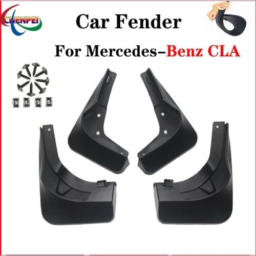 4pcs Special Fender For Mercedes-Benz CLA200 CLA260 2017-2021 Auto Mudguard Tire Accessories Supplies Car Decoration Accessories