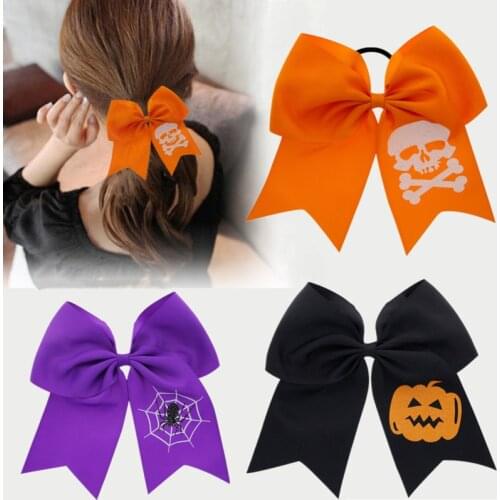 Woman Fashion Elegant Bow-knot Hair Ties Beads Girls Scrunchies Rubber Bands Ponytail Holders Hair Accessories Elastic Hair Band