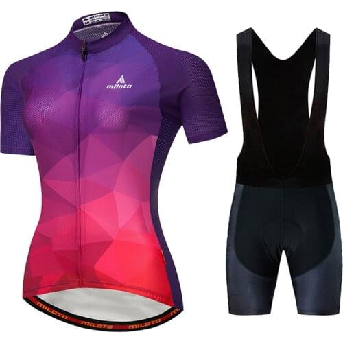 2021 Women Jersey Set MTB Bike Clothing Women Racing Bicycle Clothes Ropa Ciclismo Cycling Wear Cycling Jersey Set