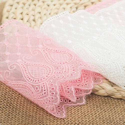 Hot selling 10 cm rayon garment accessories New lo niang DIY handmade lace wedding dresses