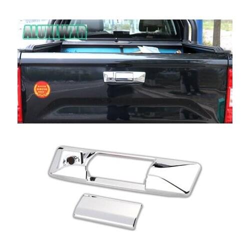 2018 2019 2020 2021 car-styling ABS Chrome Rear Trunk Door Handle Bowl Cover Trim for Great Wall Wingle 7 car Accessories auto
