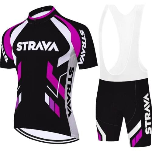 2021 team jersey Strava mallot ciclismo hombre verano quick dry 20D gel breathable Summer short sleeve uniforme ciclismo