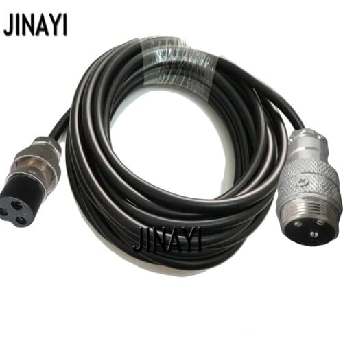3 pin 3P GX16 16mm Male Female Air Plug Aviation Socket Connector Plug Cable 1m 3m 5m 10m