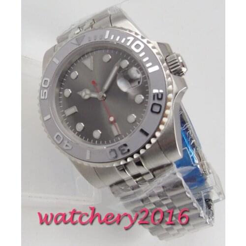 40mm Automatic Mechanical Mens Watches Date Sapphire Crystal 2020 Diver Man Watch relogio masculino Role Luxury Men Clock