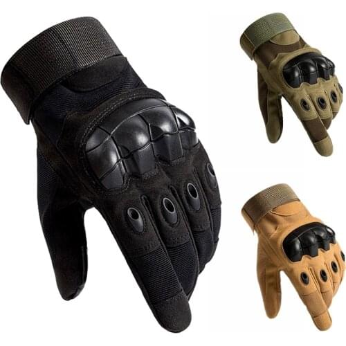 Army Military Tactical Gloves Paintball SWAT Airsoft Hunting Shooting Outdoor Riding Fitness Hiking Fingerless/Full Finger