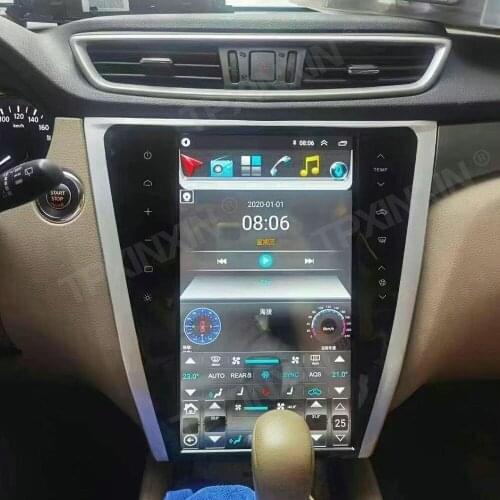 For Nissan X-trail 2013 - 2020 Android 10 Car Stereo Car Radio with Screen Tesla Player GPS Navigation
