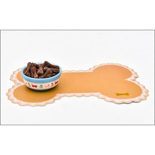 43*28CM Pet Dog Puppy Cat Feeding Mat Pad Cute Bed Dish Bowl Food Water Feed Placemat Wipe Clean
