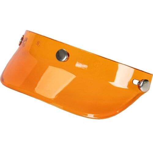 3 pink buckle open face helmet visor 3 clip helmet visor for all kinds of helmets universal visor