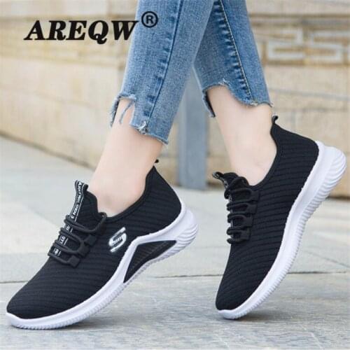 Women Casual Shoes Spring Autumn Sneakers Ladies Casual Walking Vulcanized Shoes Fashion Mesh lace-up Women Shoes