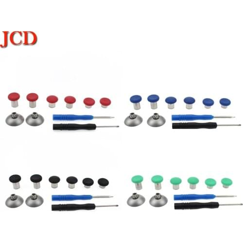 For Microsoft XBox One Elite PS4 Controller Joystick Metal Magnetic Swap Sticks Repair Buttons Mod Kit for Switch
