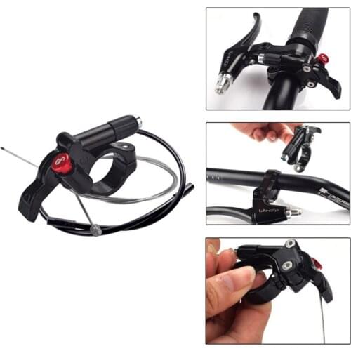 Aluminum Alloy Mountain Bicycle Fork Lock Control Parts MTB Accessories Lever Handlebar