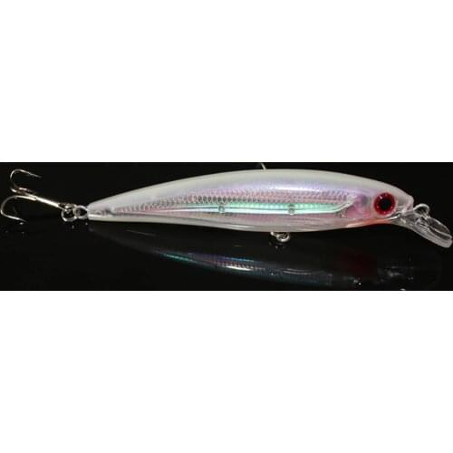 1PCS Floating Minnow Fishing Lure Laser Hard Artificial Bait 3D Eyes 11cm 13.4g Fishing Wobblers Crankbait Minnows japan pesca