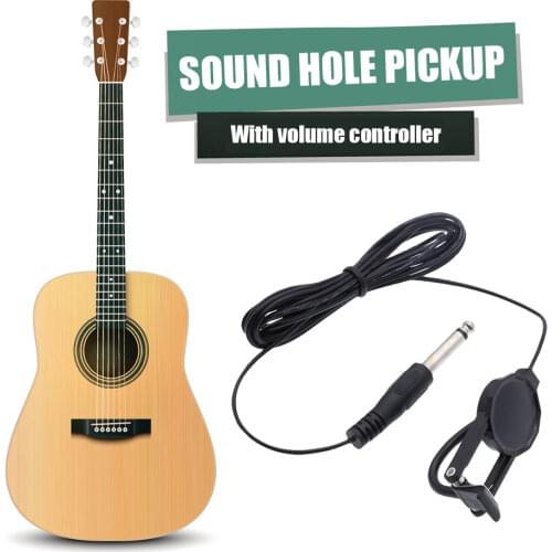 Guitar Pickup Professional Piezo Contact Microphone Guitar Accessories Pickup for String Instrument Violin Ukulele