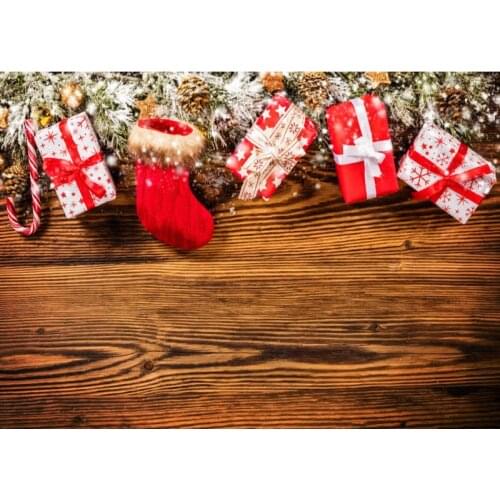 SHENGYONGBAO Art Fabric Christmas Day Photography Backdrops Prop Christmas Tree Festival Photo Studio Background XT20924SD-0290