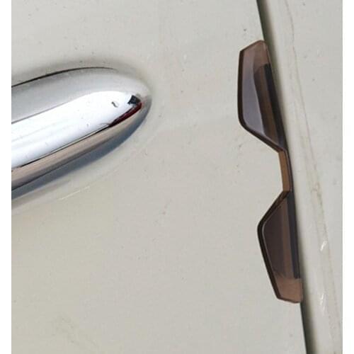 Car Front And Rear Door Corner Anti-smashing Protective Cover Stickers for Subaru /Mazda /Mitsubishi ASX/Outlander/Lancer Evolut