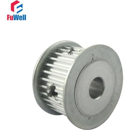 HTD 3M 30T Timing Pulley 16mm Belt Width 30Teeth Gear Belt Pulley 5/6/6.35/8/10/12/14/15/16/17mm Bore AF Toothed Pulley Wheel