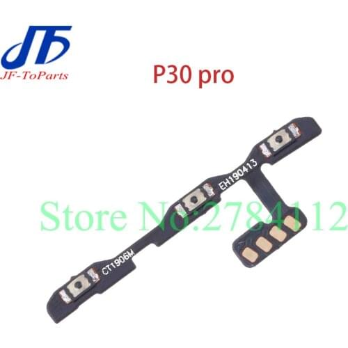 10Pcs Replacement For Huawei P30 Lite Pro Nova 4e Volume Power On Off Button Ribbon Flex Cable parts Repair Part