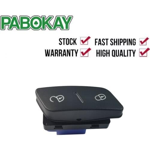FS 1K0962125 Door Central Locking Switch For VW Passat CC Jetta Golf 5 GTI Mk5 Rabbit 1K0962125B 1K0 962 125 B WHS